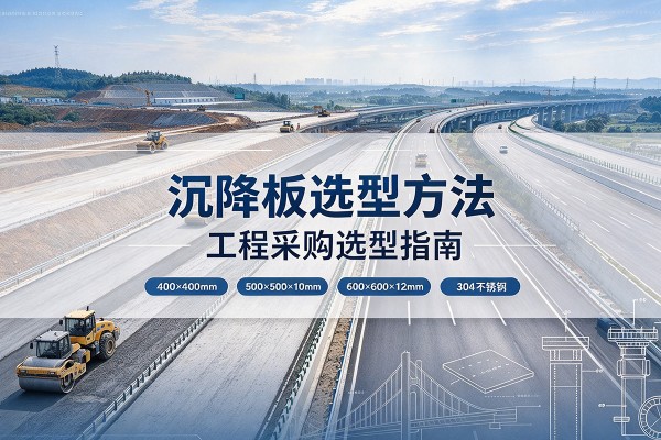 正定沉降板选择方法