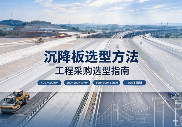 正定沉降板选择方法