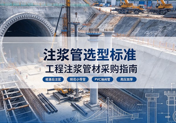 正定注浆管选型标准