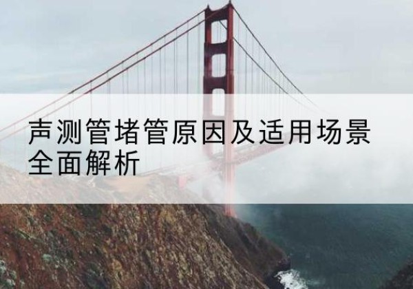 正定声测管堵管的主要原因有哪些？-声测管堵管原因及适用场景全面解析